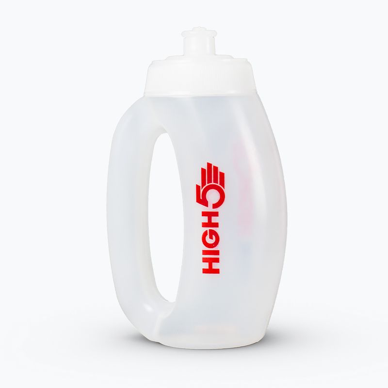 Bidon High5 Run 350 ml white/red