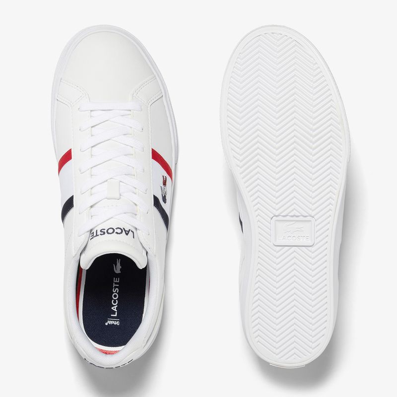 Încălțăminte pentru bărbați Lacoste 45CMA0055 white/navy/red 11