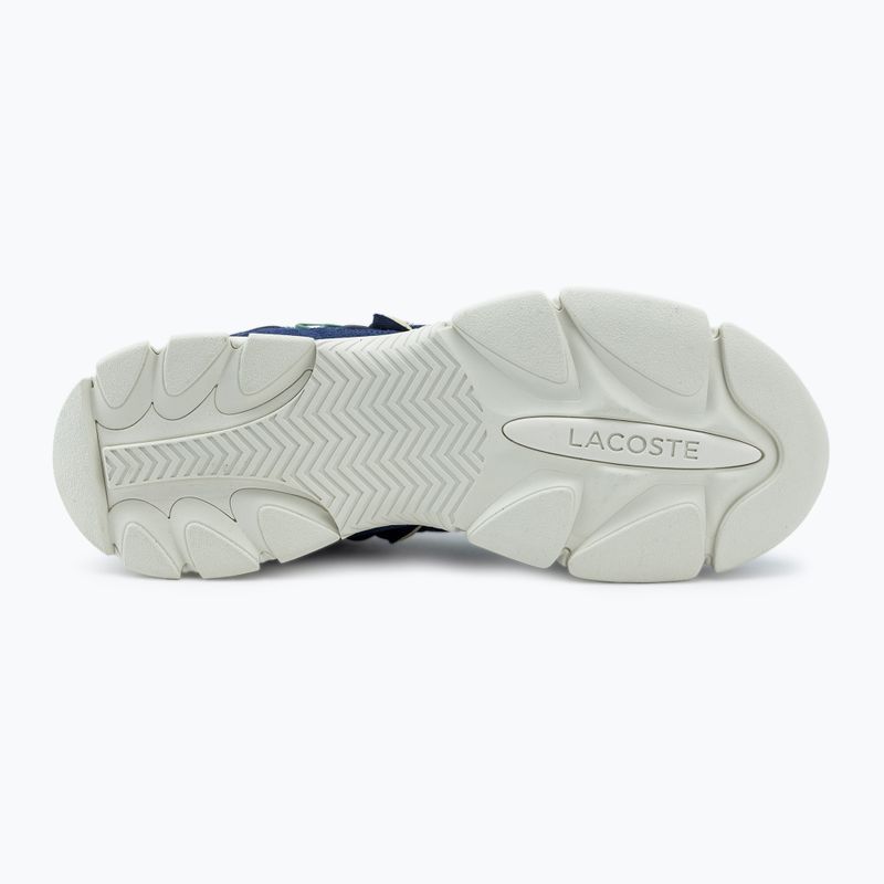 Pantofi bărbați Lacoste 47SMA0008 albastru / verde 4