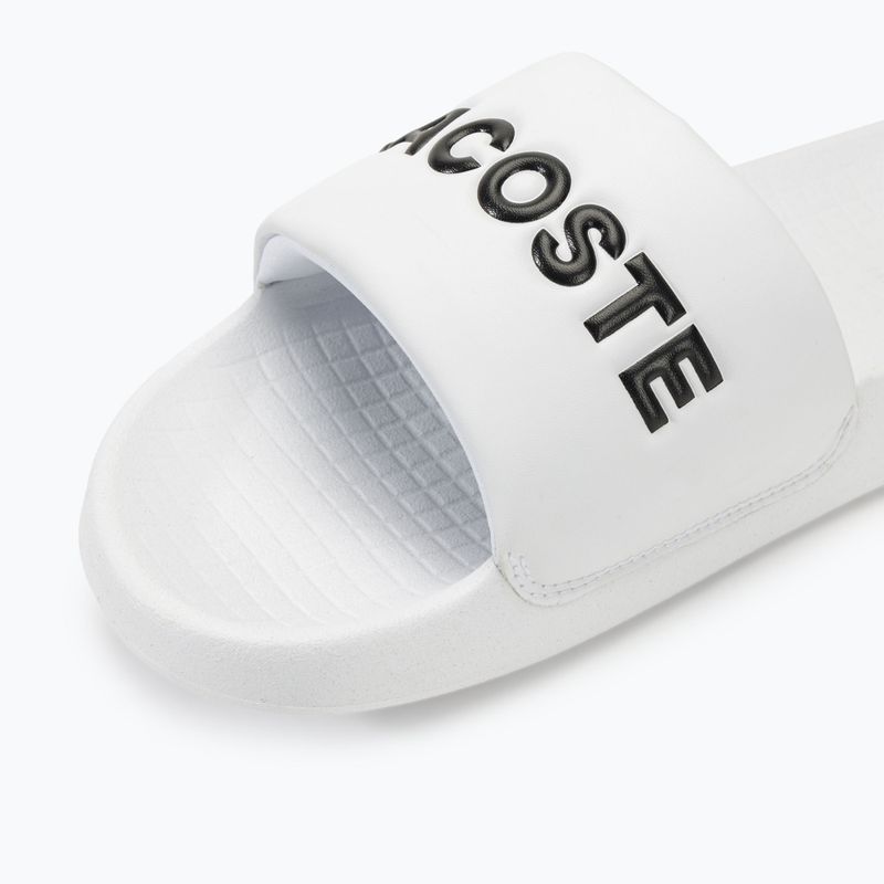 Papuci pentru bărbați Lacoste 47CMA0025 white/black 7