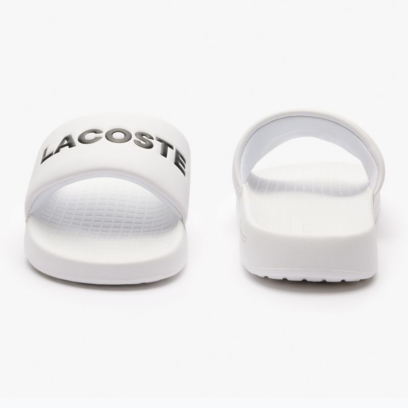 Papuci pentru bărbați Lacoste 47CMA0025 white/black 8