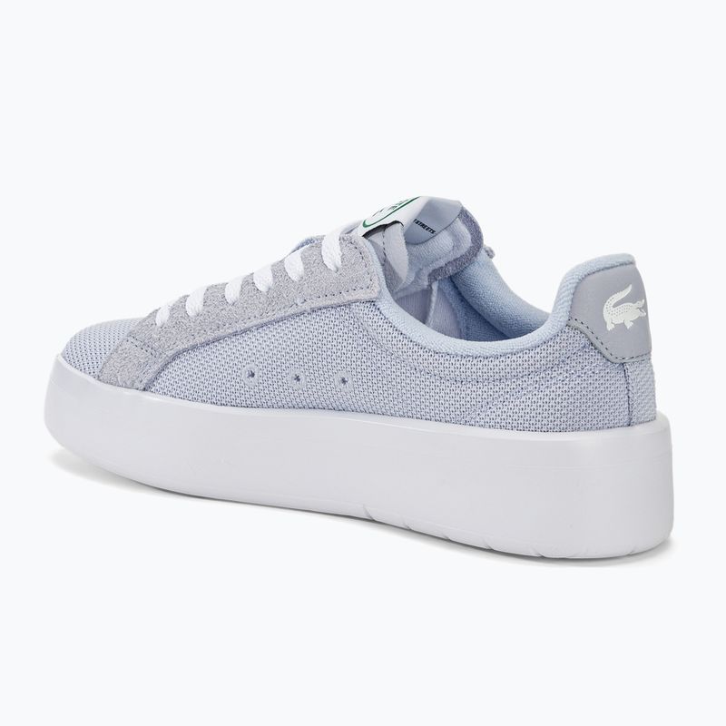 Lacoste pantofi pentru femei 47SFA0084 albastru deschis / alb 3