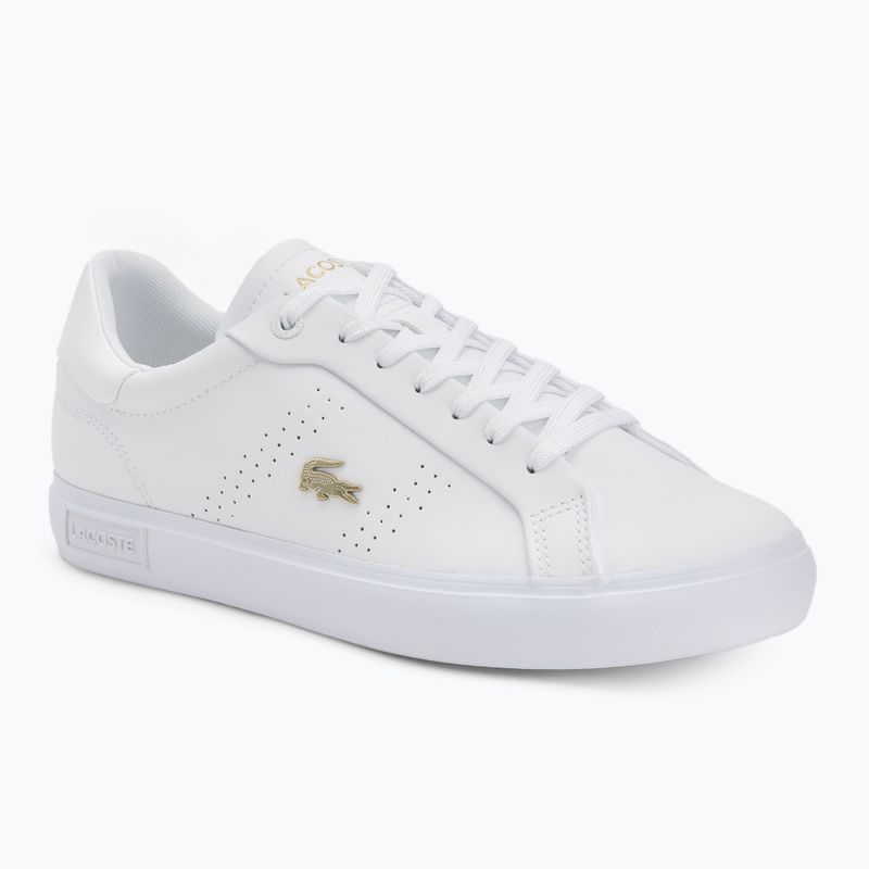 Încălțăminte pentru femei Lacoste 47SFA0072 white/gold