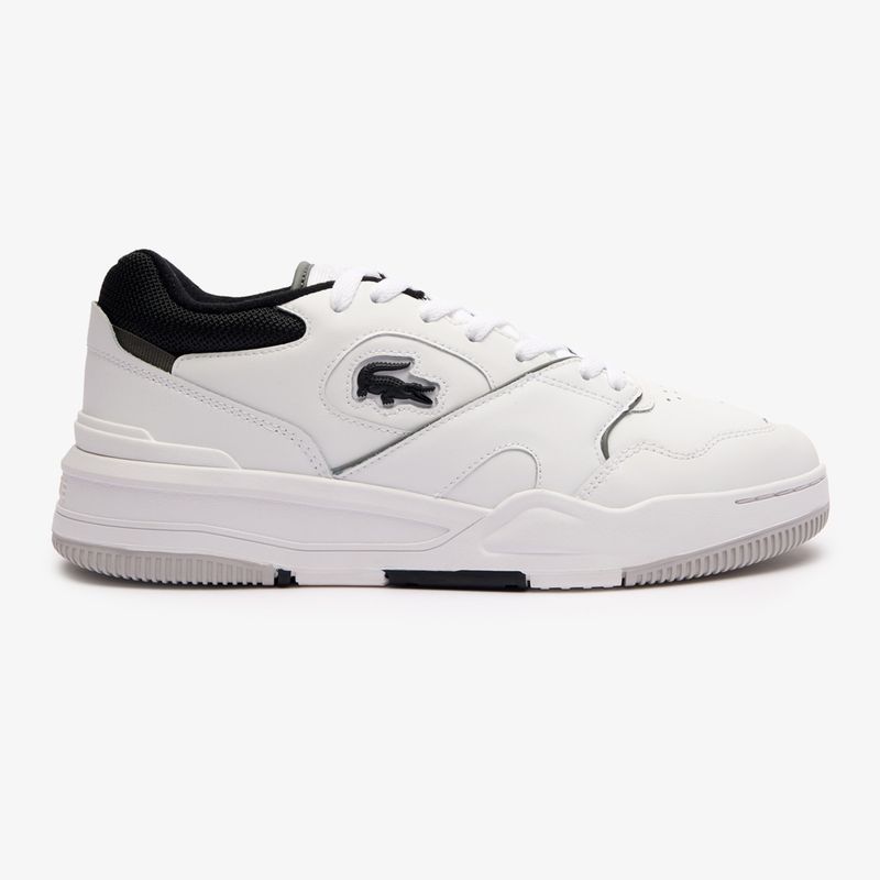 Încălțăminte pentru bărbați Lacoste Lineshot Contrasted Collar Leather white/black 9