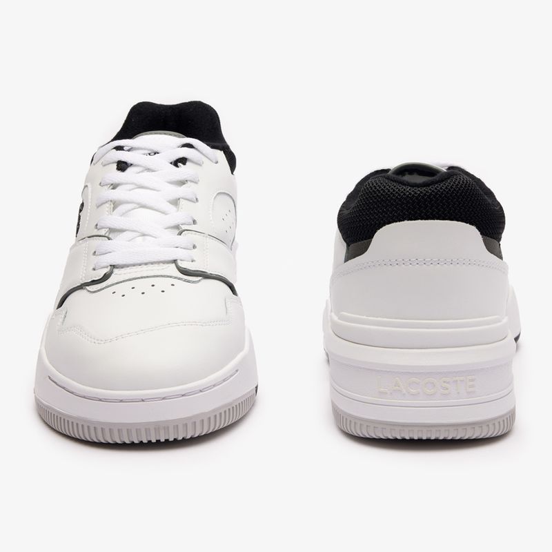 Încălțăminte pentru bărbați Lacoste Lineshot Contrasted Collar Leather white/black 11