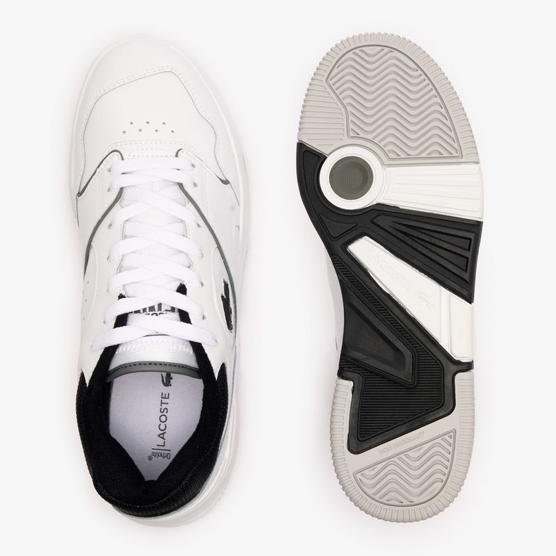 Încălțăminte pentru bărbați Lacoste Lineshot Contrasted Collar Leather white/black 12