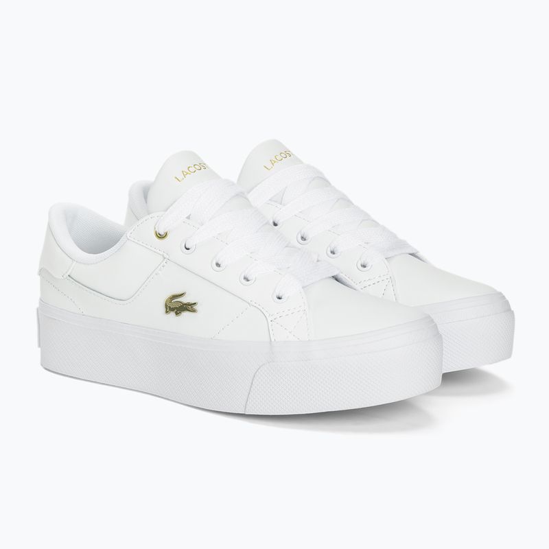 Încălăminte pentru femei Lacoste 47CFA0005 white/gold 4