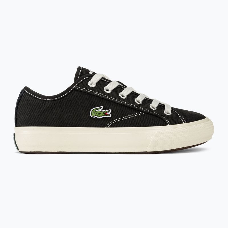 Lacoste pantofi de damă 47CFA0006 negru / off white 2