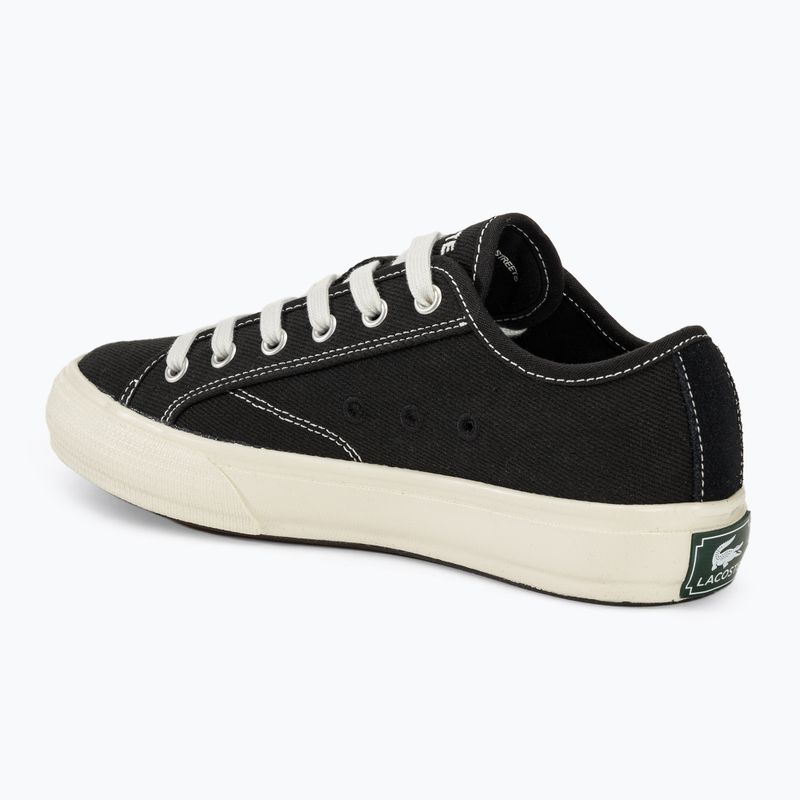 Lacoste pantofi de damă 47CFA0006 negru / off white 3