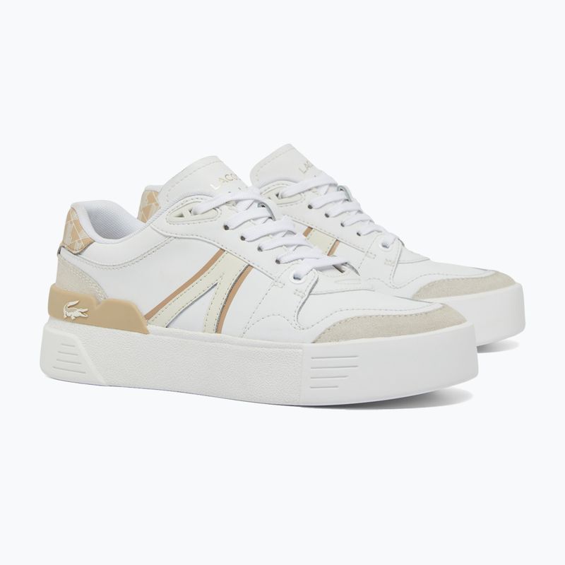 Încălțăminte pentru femei Lacoste L002 Evo Monograms white / light brown 8
