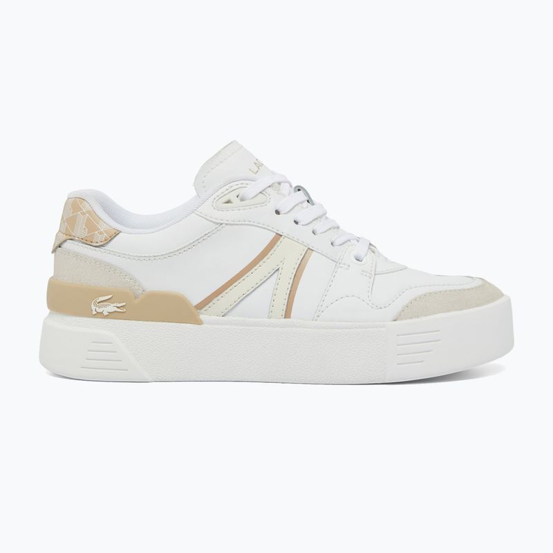 Încălțăminte pentru femei Lacoste L002 Evo Monograms white / light brown 9
