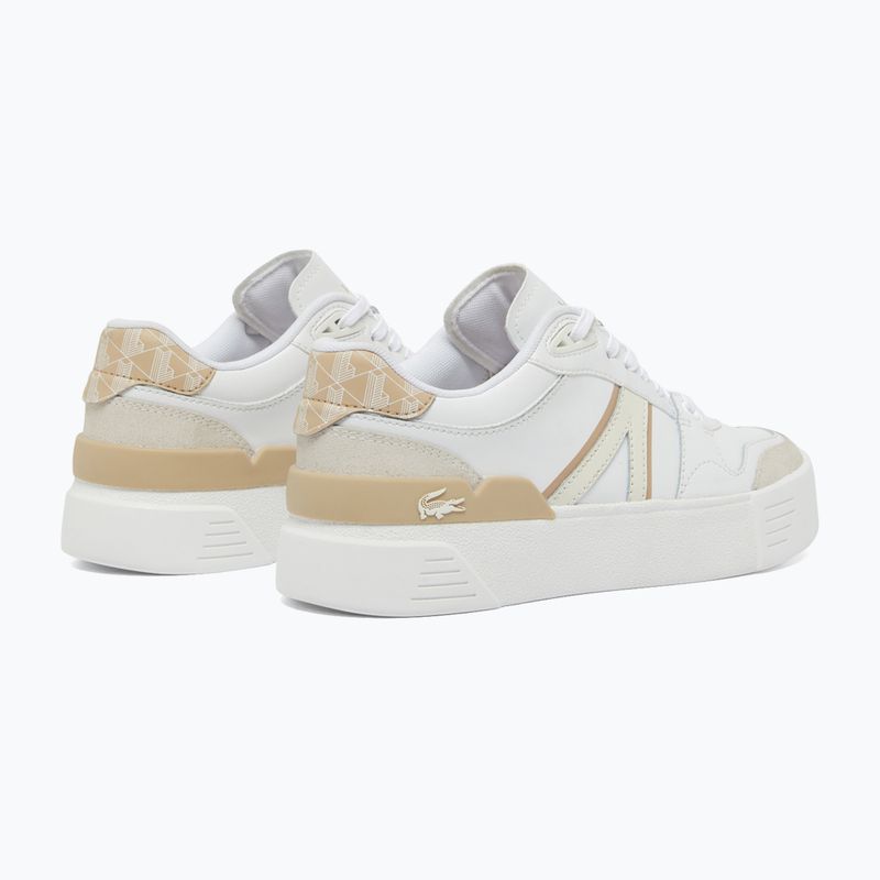Încălțăminte pentru femei Lacoste L002 Evo Monograms white / light brown 10