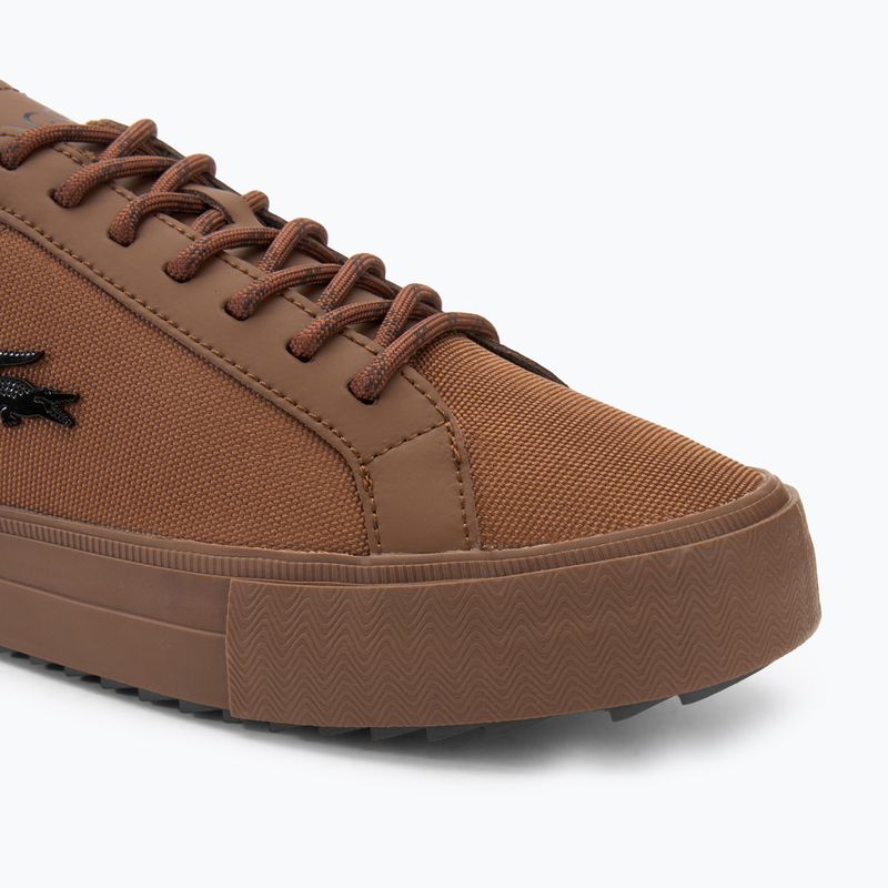 Încălțăminte pentru bărbați Lacoste 48SMA003 brown/ brown 7