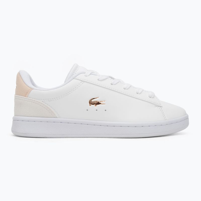 Încălțăminte pentru copii Lacoste Carnaby Jr white/light pink 2