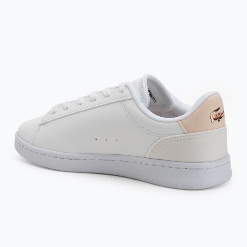 Încălțăminte pentru copii Lacoste Carnaby Jr white/light pink 3