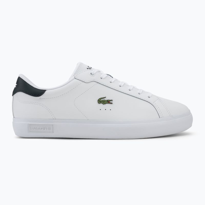 Încălțăminte bărbătească Lacoste Powercourt white/dark green 2