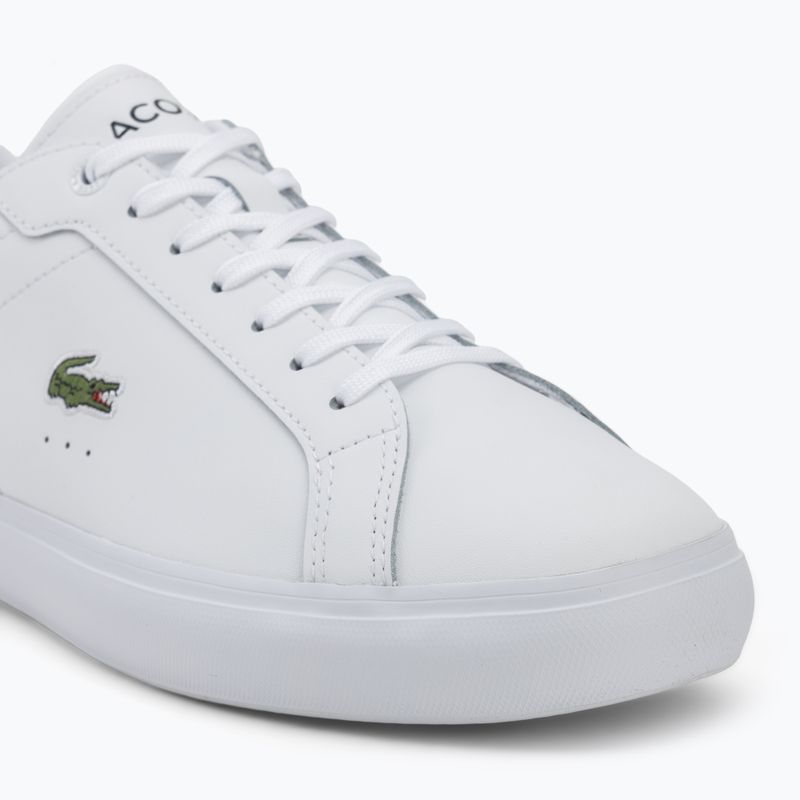 Încălțăminte bărbătească Lacoste Powercourt white/dark green 7