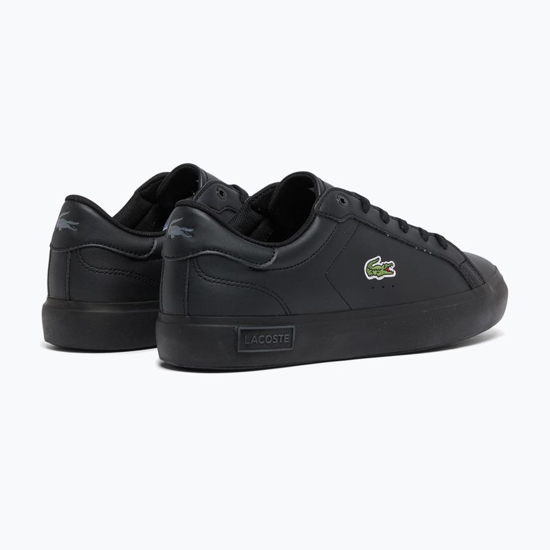 Încălțăminte pentru copii Lacoste Powercourt black/black 4