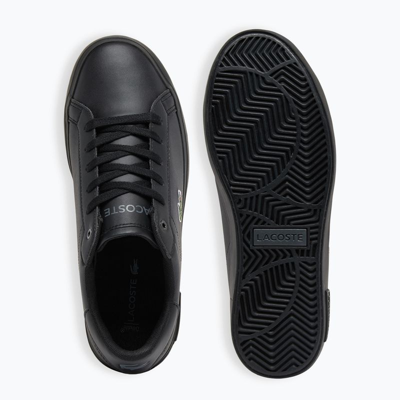 Încălțăminte pentru copii Lacoste Powercourt black/black 6