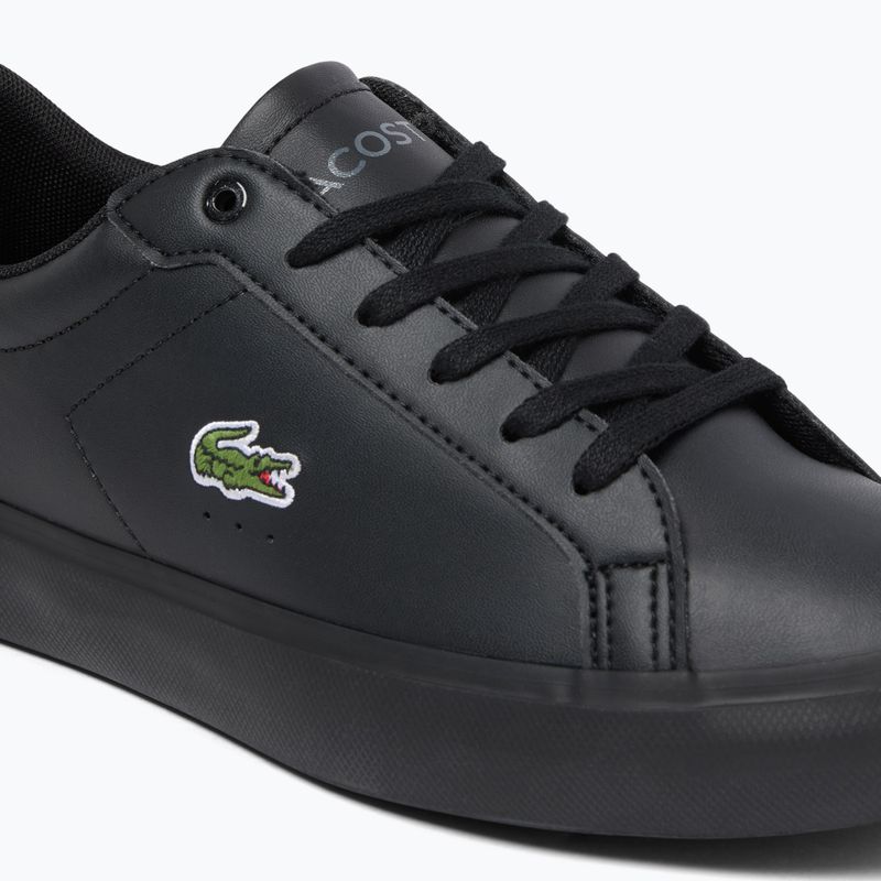 Încălțăminte pentru copii Lacoste Powercourt black/black 7