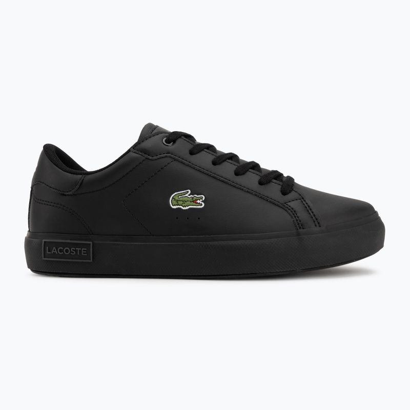 Încălțăminte pentru copii Lacoste Powercourt black/black 2