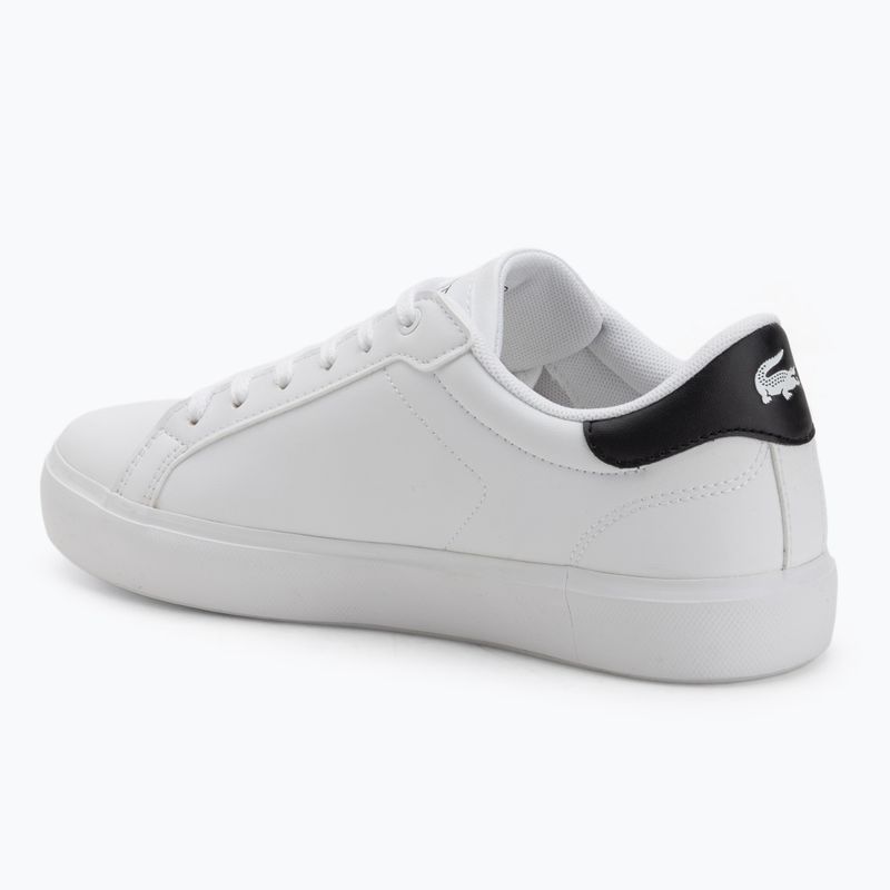 Încălțăminte pentru copii Lacoste Powercourt white/black 3