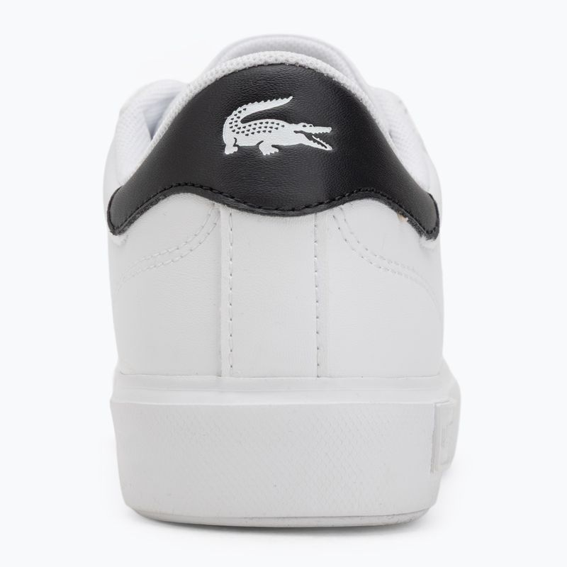 Încălțăminte pentru copii Lacoste Powercourt white/black 6