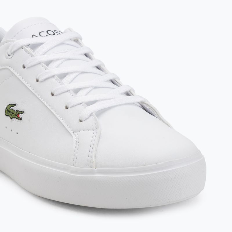 Încălțăminte pentru copii Lacoste Powercourt white/black 7