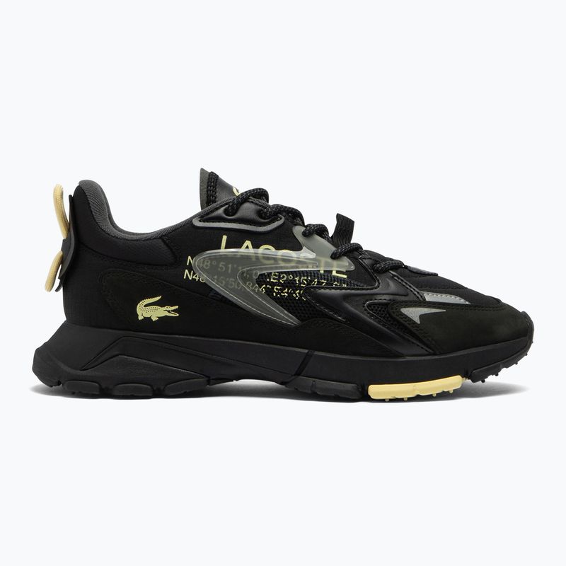 Încălțăminte pentru bărbați Lacoste 49SMA0011 black/light yellow