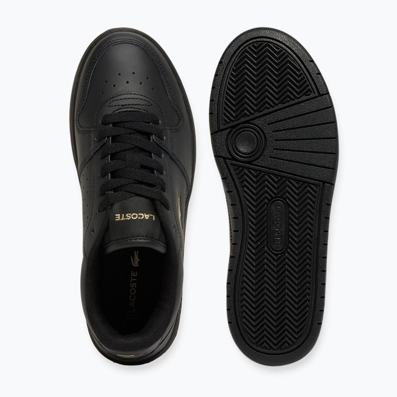 Încălțăminte pentru femei Lacoste Court Ace Leather black/gold 5