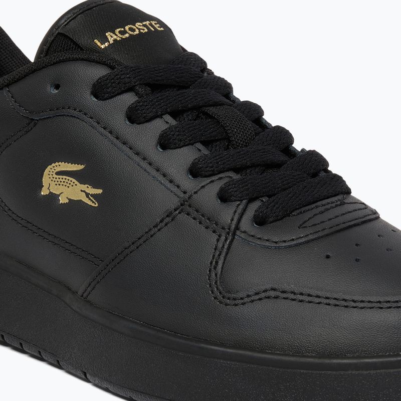 Încălțăminte pentru femei Lacoste Court Ace Leather black/gold 6