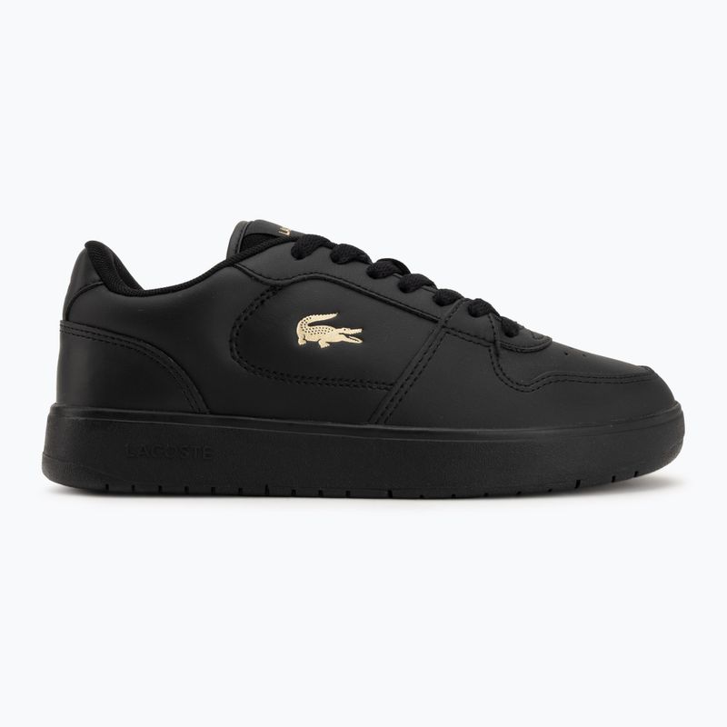 Încălțăminte pentru femei Lacoste Court Ace Leather black/gold 2