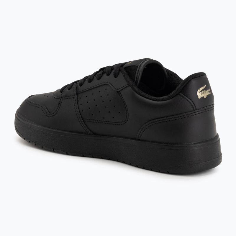Încălțăminte pentru femei Lacoste Court Ace Leather black/gold 3