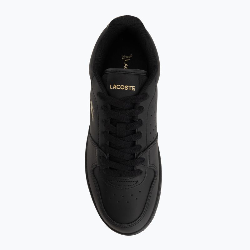 Încălțăminte pentru femei Lacoste Court Ace Leather black/gold 5