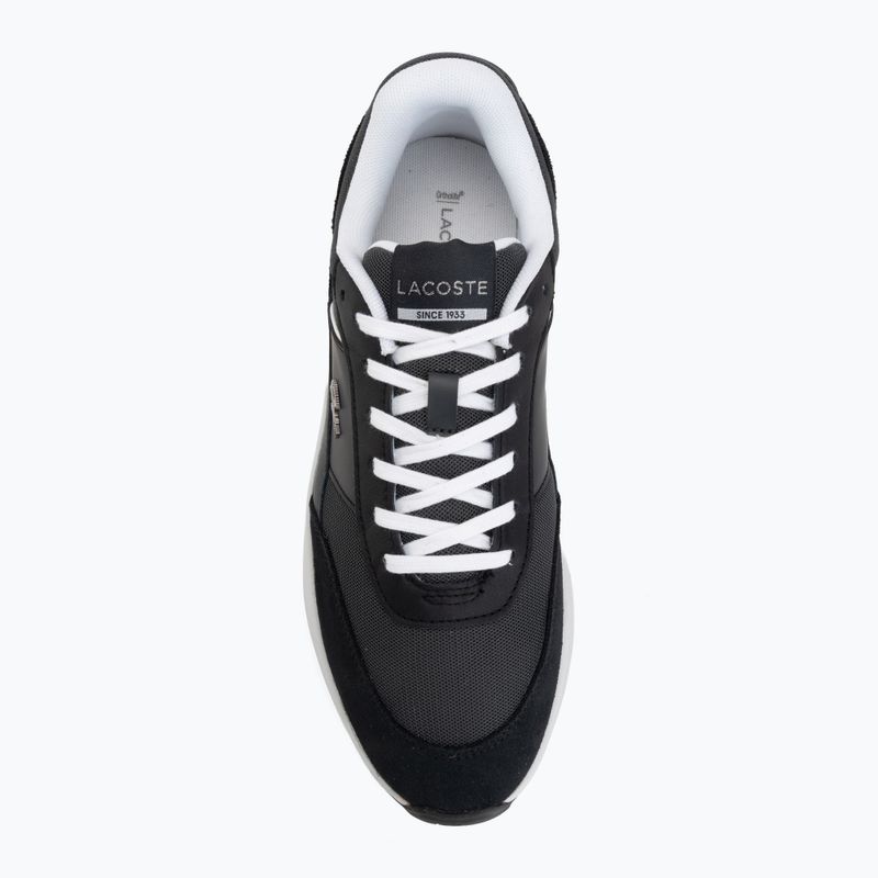 Încălțăminte bărbătească Lacoste Run Set Cgr Bar dark grey/black 5