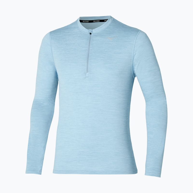 Longsleeve de alergare pentru bărbați Mizuno Impulse Core Half Zip glacier lake