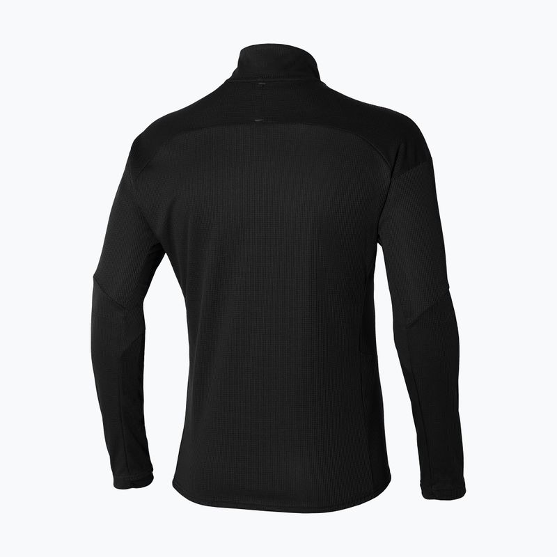 Longsleeve de alergare pentru bărbați Mizuno Hybrid LS Tee black 2