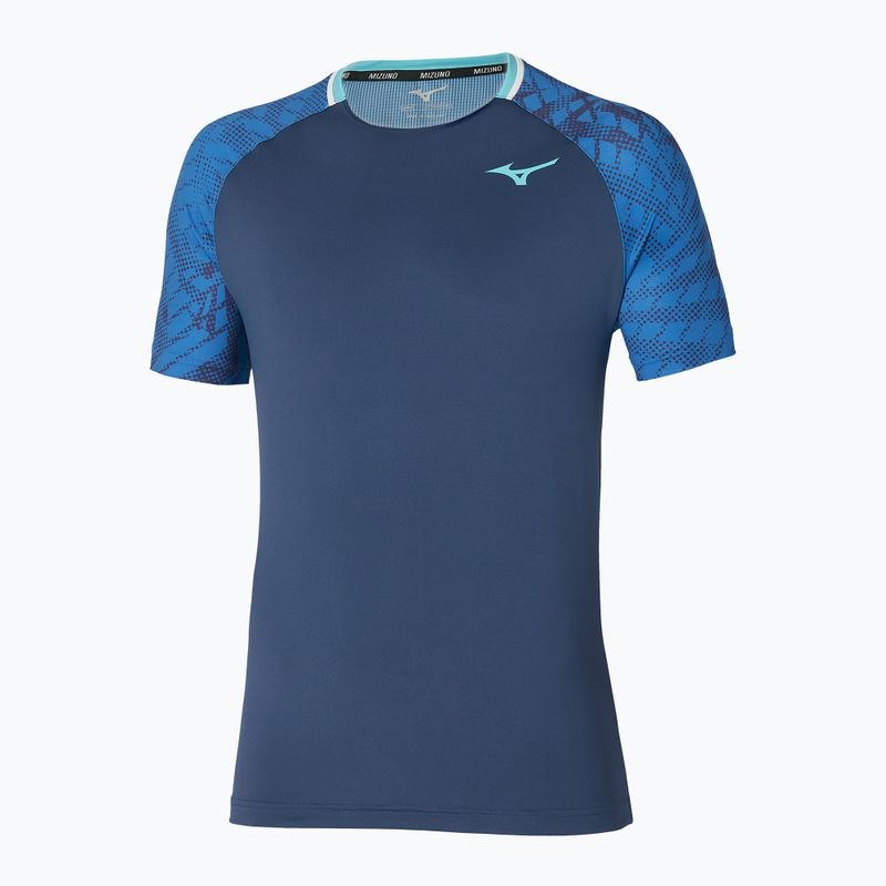 Tricou de tenis pentru bărbați Mizuno Mugen Shadow Tee estate blue