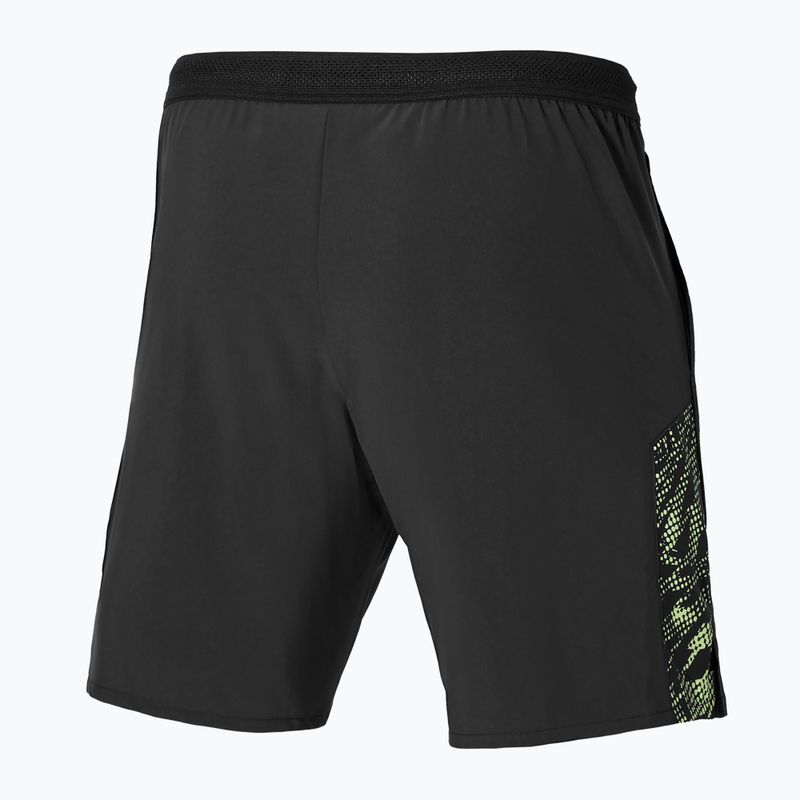 Pantaloni scurți de tenis pentru bărbați Mizuno Mugen 8 In Amplify black 2