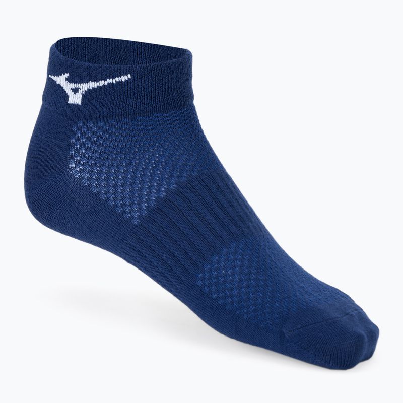 Șosete Mizuno Training Mid 3 perechi black/estate blue/glacier lake