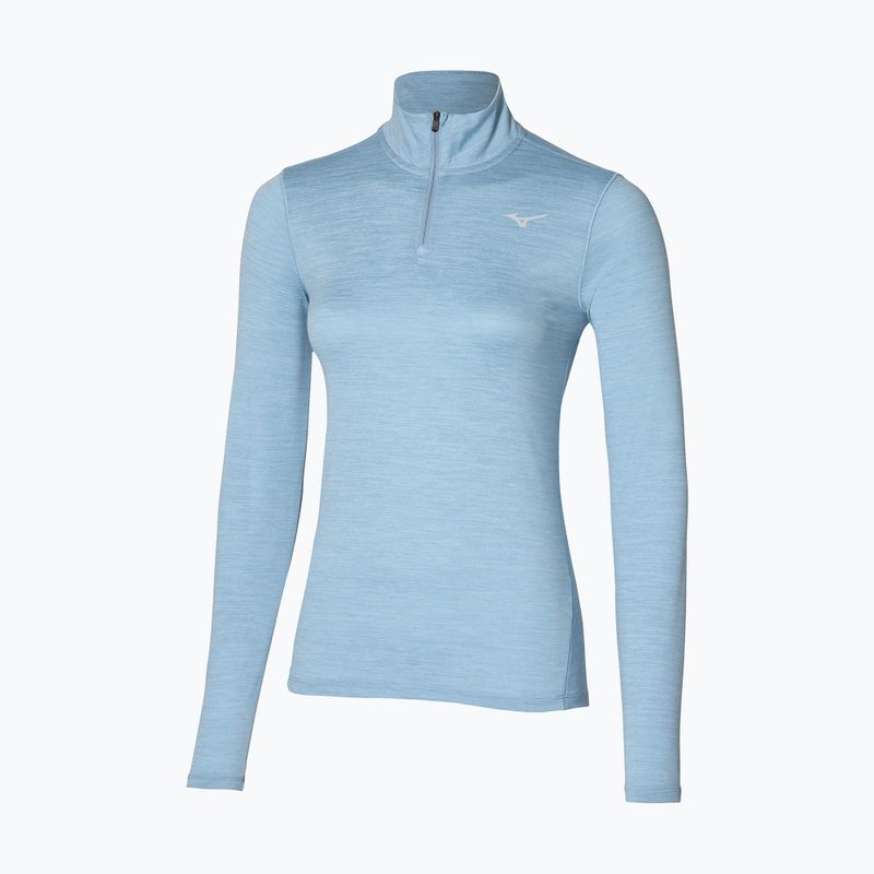 Longsleeve de alergare pentru femei Mizuno Impulse Core Half Zip glacier lake