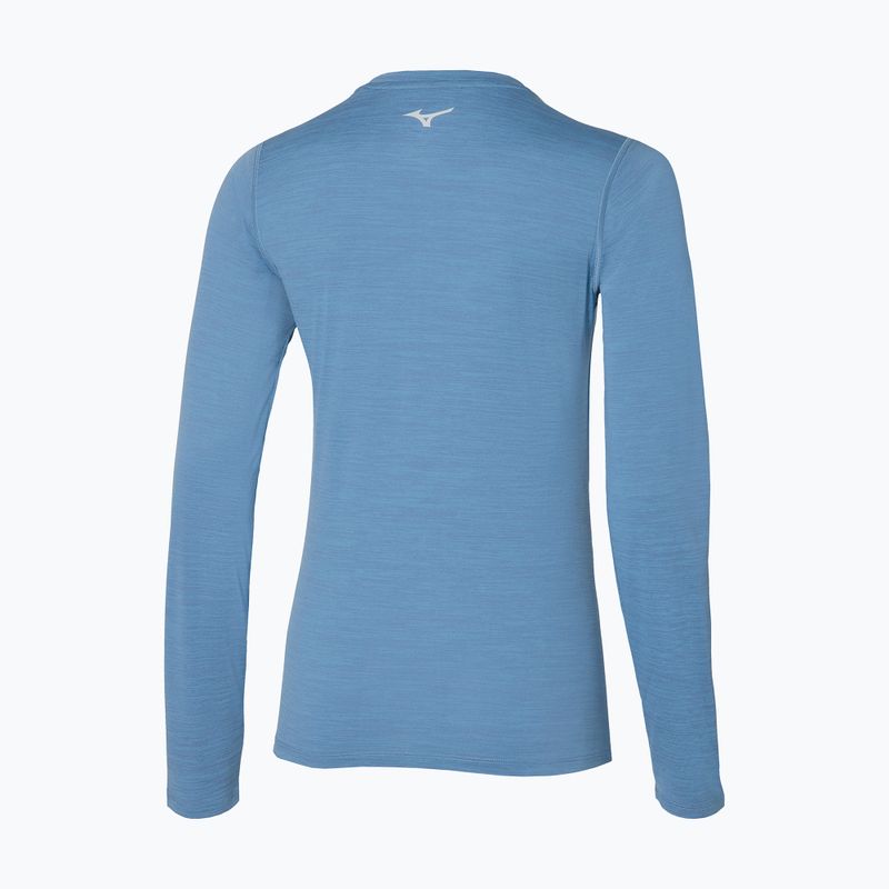 Longsleeve pentru femei Mizuno Impulse Core Tee parisian blue 2