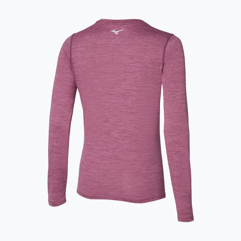 Longsleeve pentru femei Mizuno Impulse Core Tee violet quartz 2