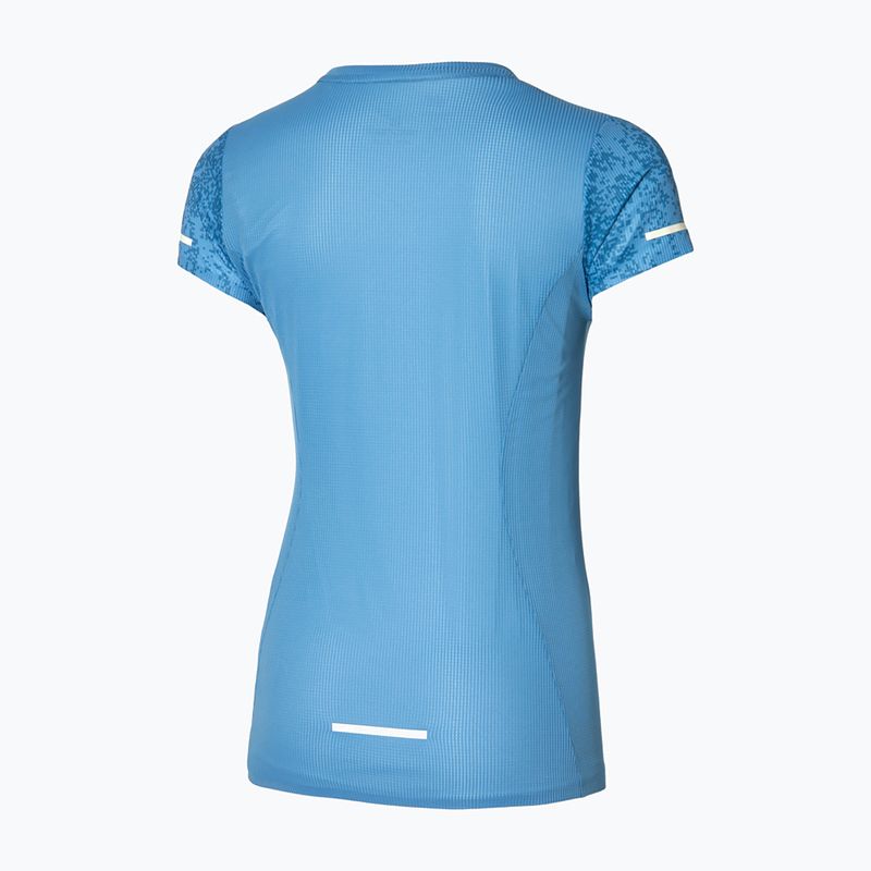 Tricou de alergare pentru femei Mizuno Premium Aero Tee parisian blue 2