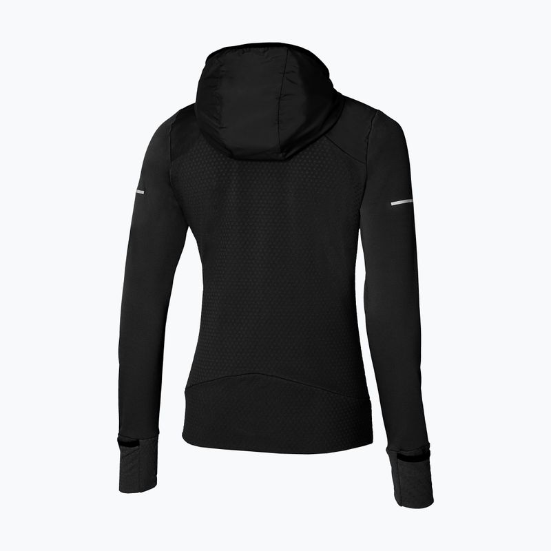 Geacă de alergare pentru femei Mizuno Warmalite Hybrid Full Zip black 2