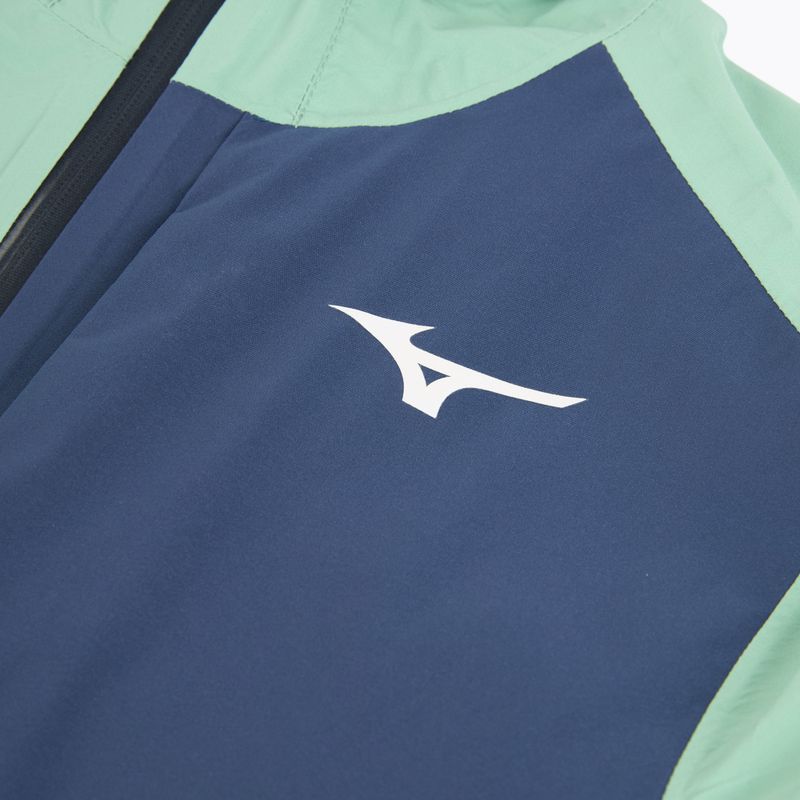 Jachetă de alergare pentru femei Mizuno Waterproof 20K ER dusty jade 3