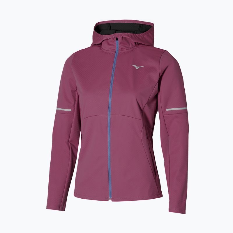 Jachetă de alergare pentru femei Mizuno Thermal Charge BT violet quartz