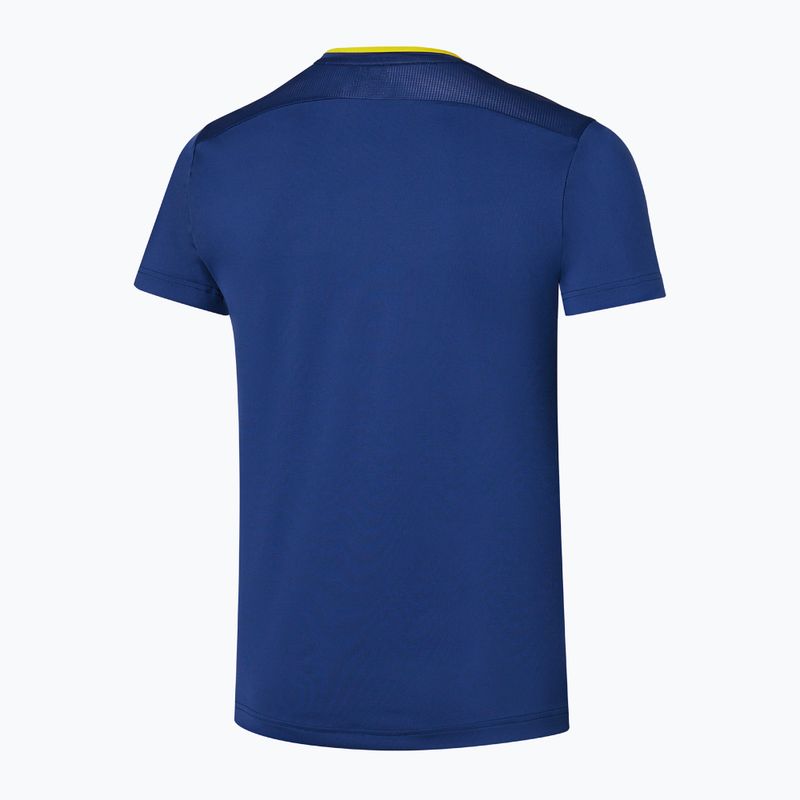 Tricou pentru bărbați Mizuno Frontier Shadow Graphic Tee bellwether blue 2