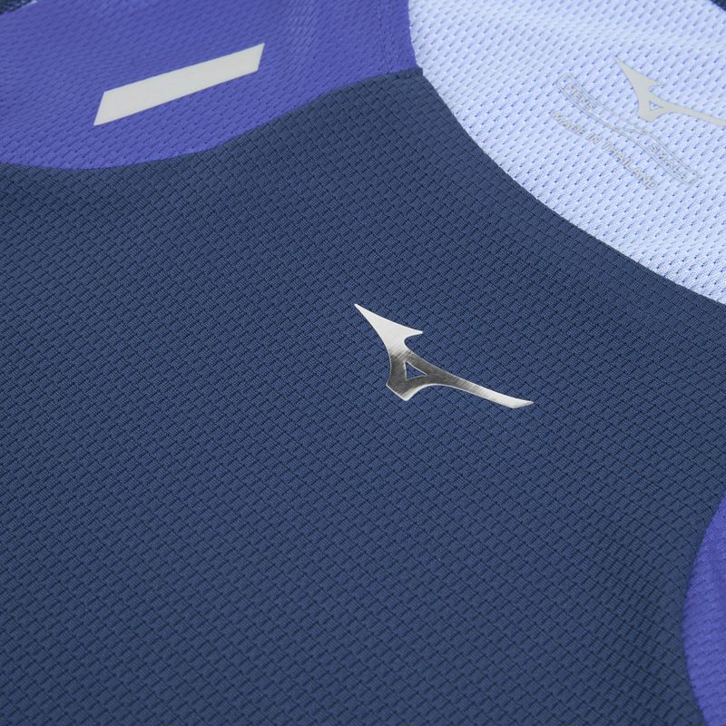 Tricou de alergare pentru bărbați Mizuno Tech Light Tank estate blue 3