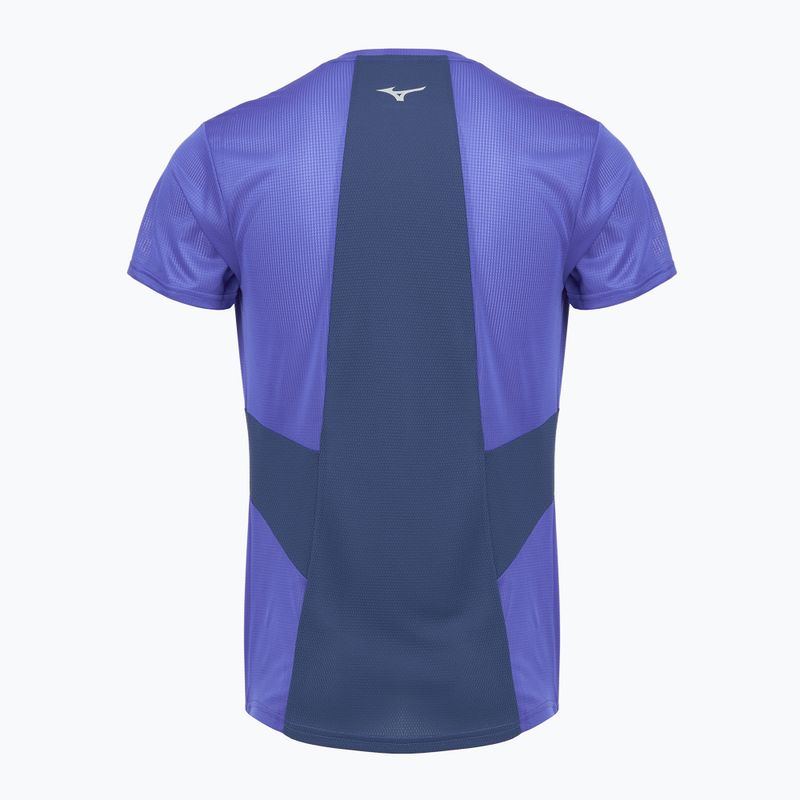Tricou de alergare pentru bărbați Mizuno DryAeroFlow Tee reflexblue 2